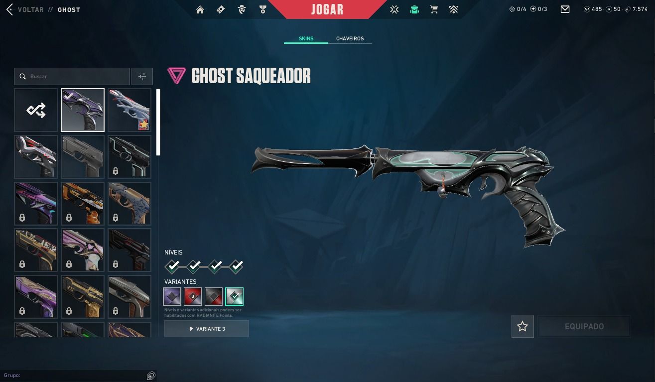 CONTA VALORANT Conta com ótimas skins e pronta para jogar!