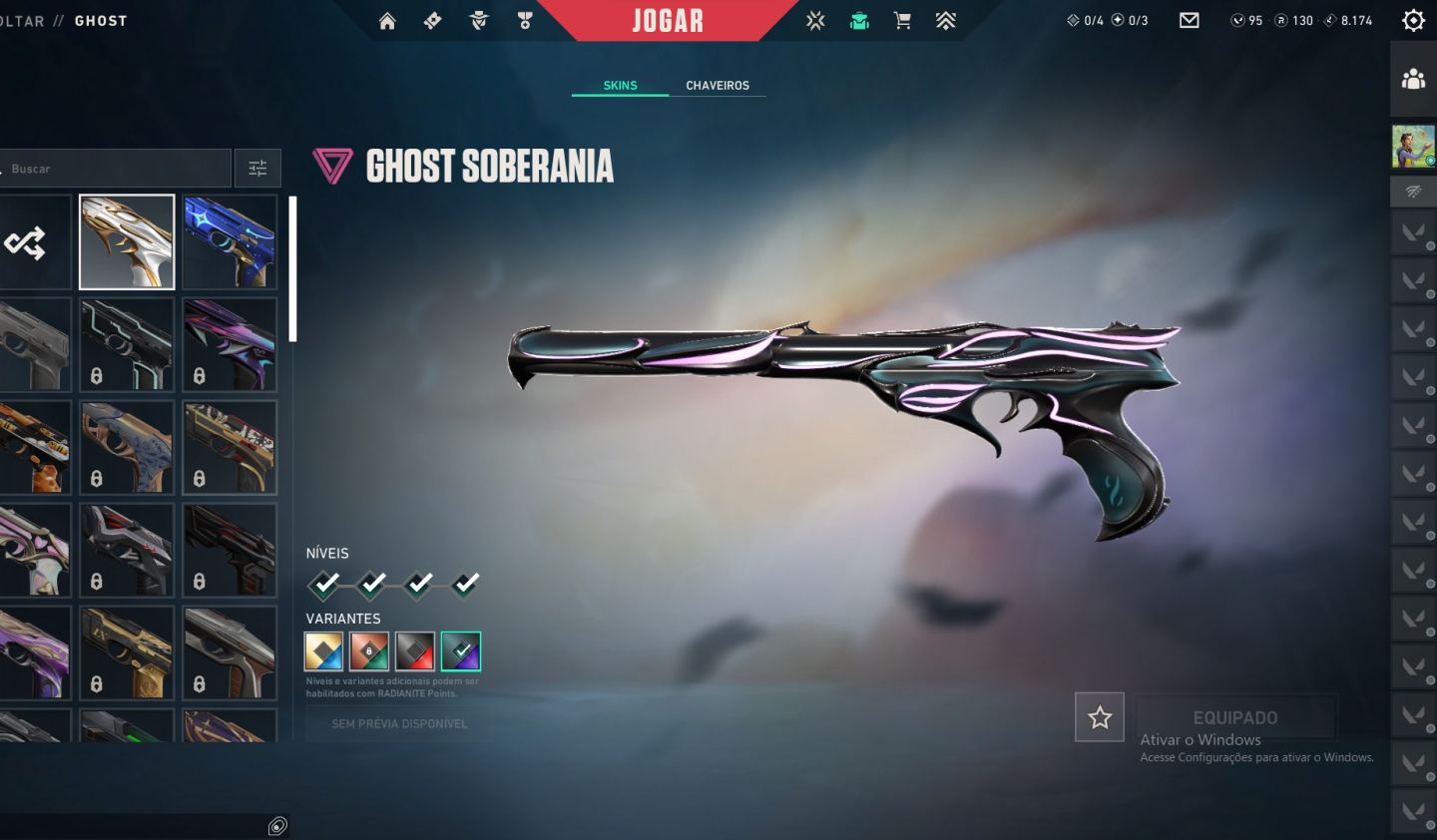 CONTA VALORANT COM MUITA SKIN BOA GASTOS MAIS DE 1000$