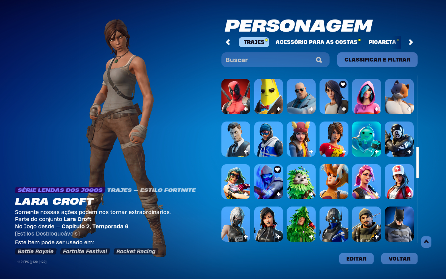 Conta Fortnite com salve o mundo ZERADO E FUNDADOR n aceito trocas, apenas venda