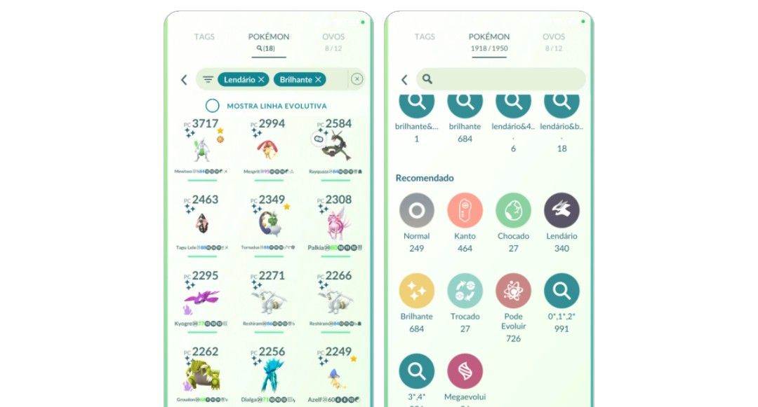 CONTA POKÉMON GO NV 72, 18 LENDÁRIOS SHINYS, 03 RAYQUAZA SHINYS,PIKACHU LIBRE