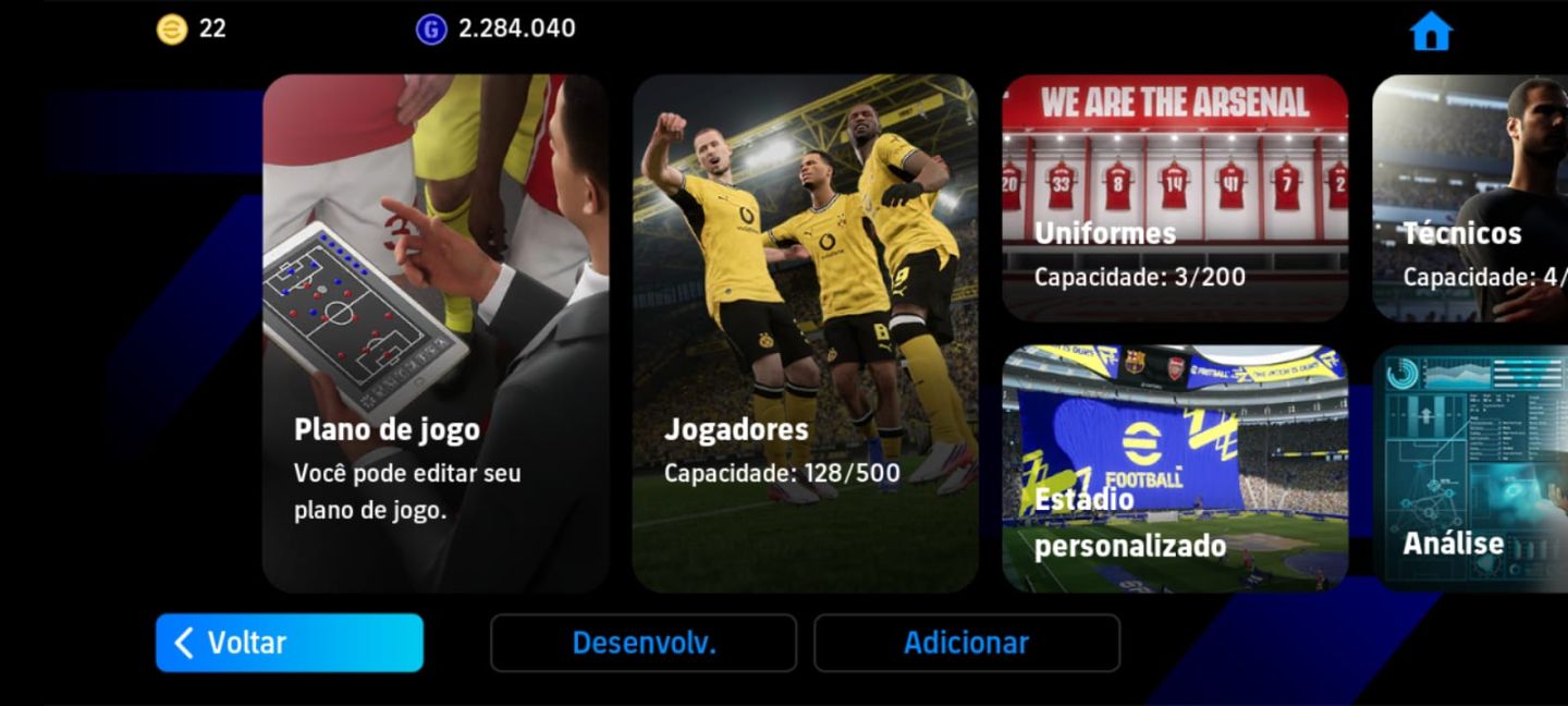 [promoção efootball] conta meta+ Ronaldinho big time+ CR7 entre outros