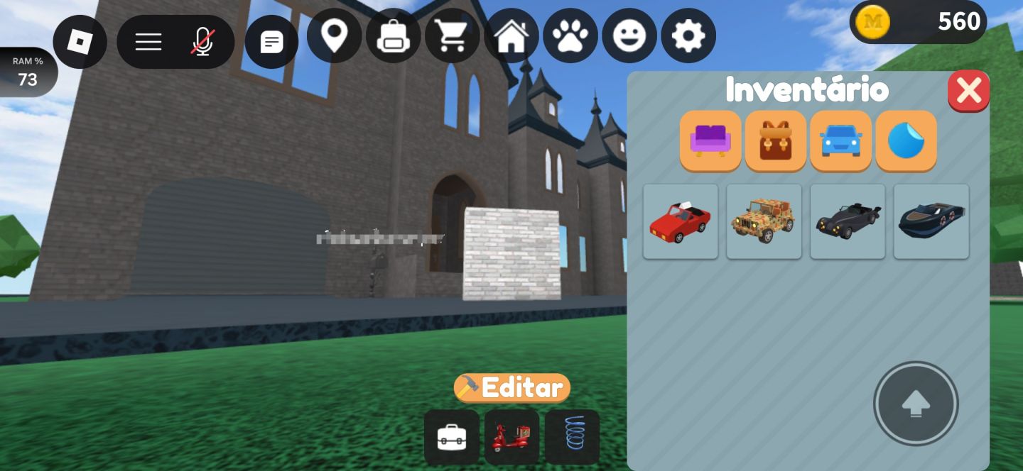Conta de Roblox (Brookhaven, pizza place, bloxburg)