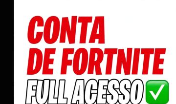 Conta de fortnite com skins raras