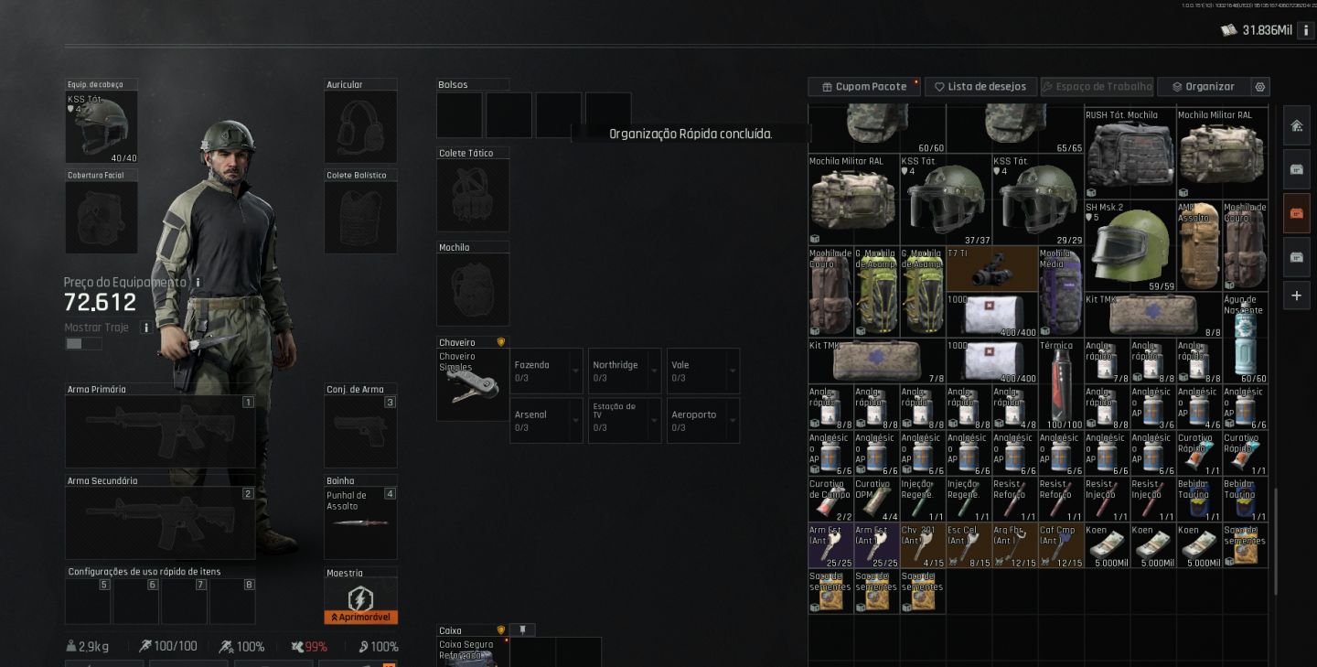 CONTA ARENA BREAKOUT INFINITE (PC) | LEVEL 30 | FULL ACESSO 54KK STASH