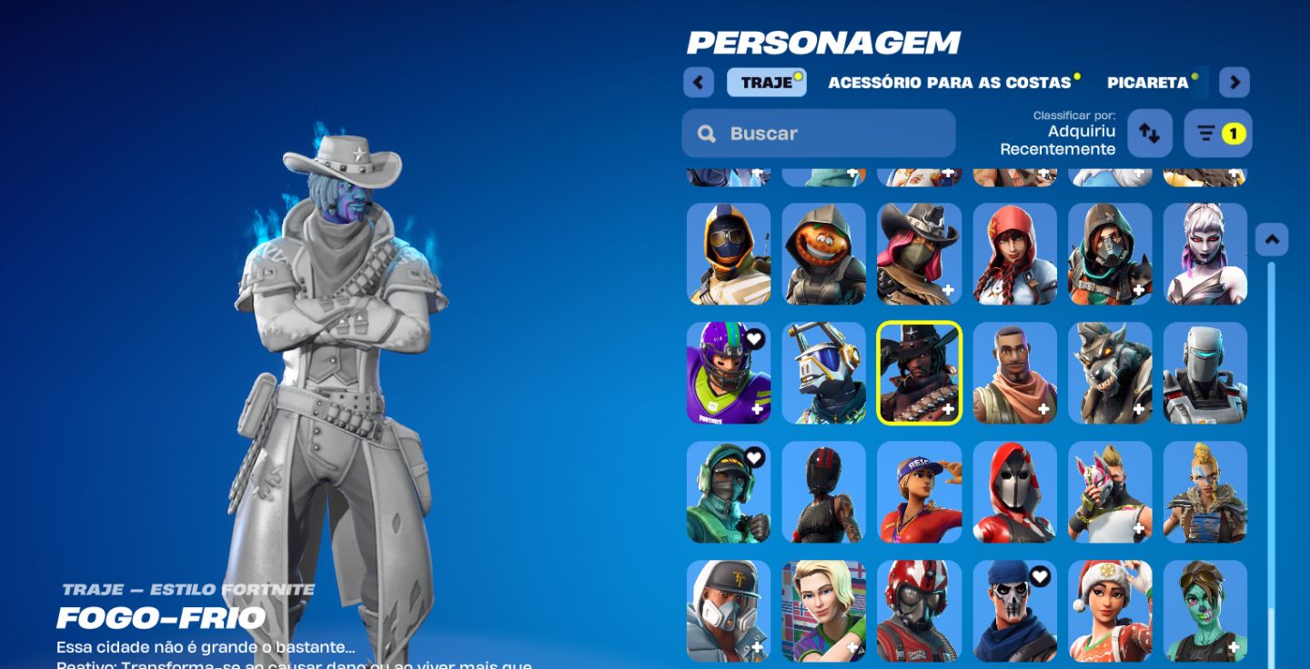 Conta Fortnite skins exclusivas, Ikonik,picareta minty,"Reflexo Furtivo" Nvidia