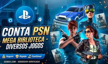 CONTA PSN RARÍSSIMA | E-mail de criação
