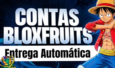 CONTAS BLOX FRUITS, ROBLOX ENTREGA AUTOMÁTICA