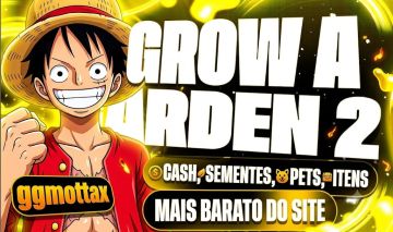 GROW A GARDEN 2 | ITENS, CASH E CONTAS | MENOR PREÇO DO MERCADO