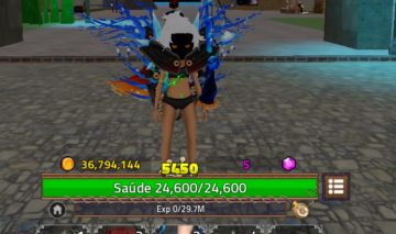Conta roblox (king legacy e blox fruits)