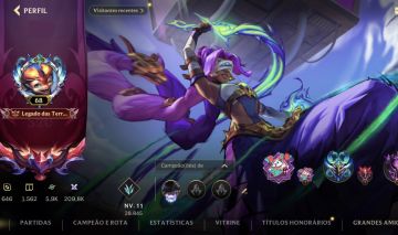 Conta WildRift - Top Nilah