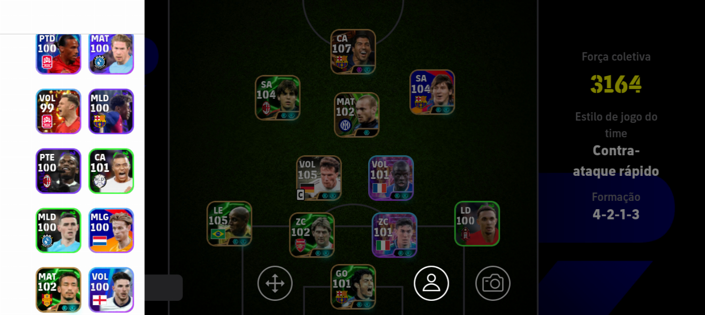 CONTA DE EFOOTBALL COM VÁRIOS ÉPICOS!!