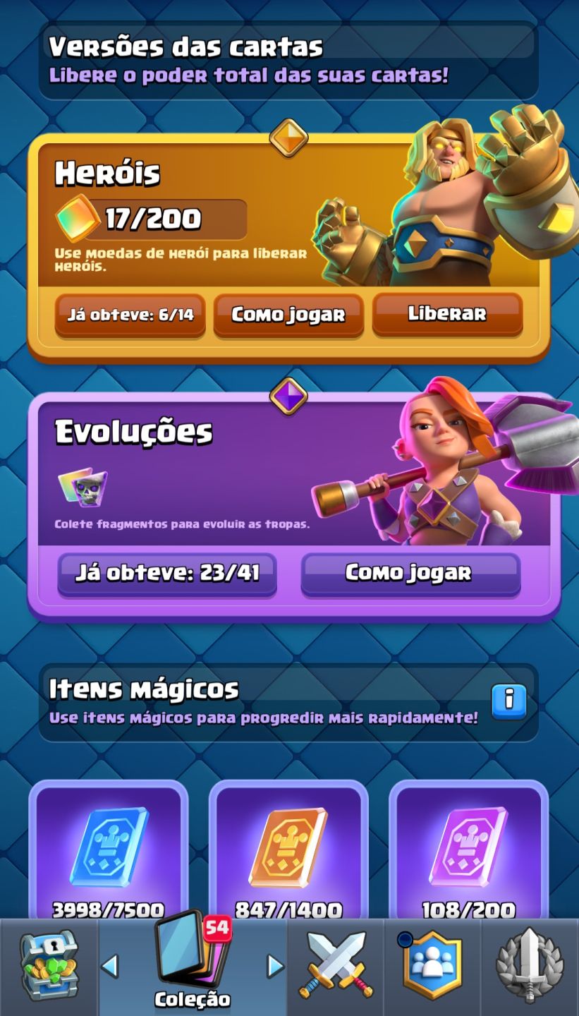 CLASH ROYALE+ BRAWL STARS, CONTAS SUPER UPADAS.