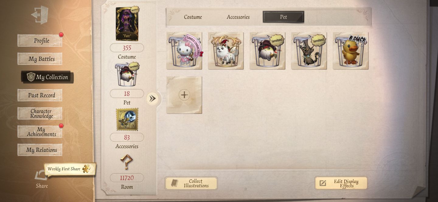 Identity V picture woman edward scissor hands