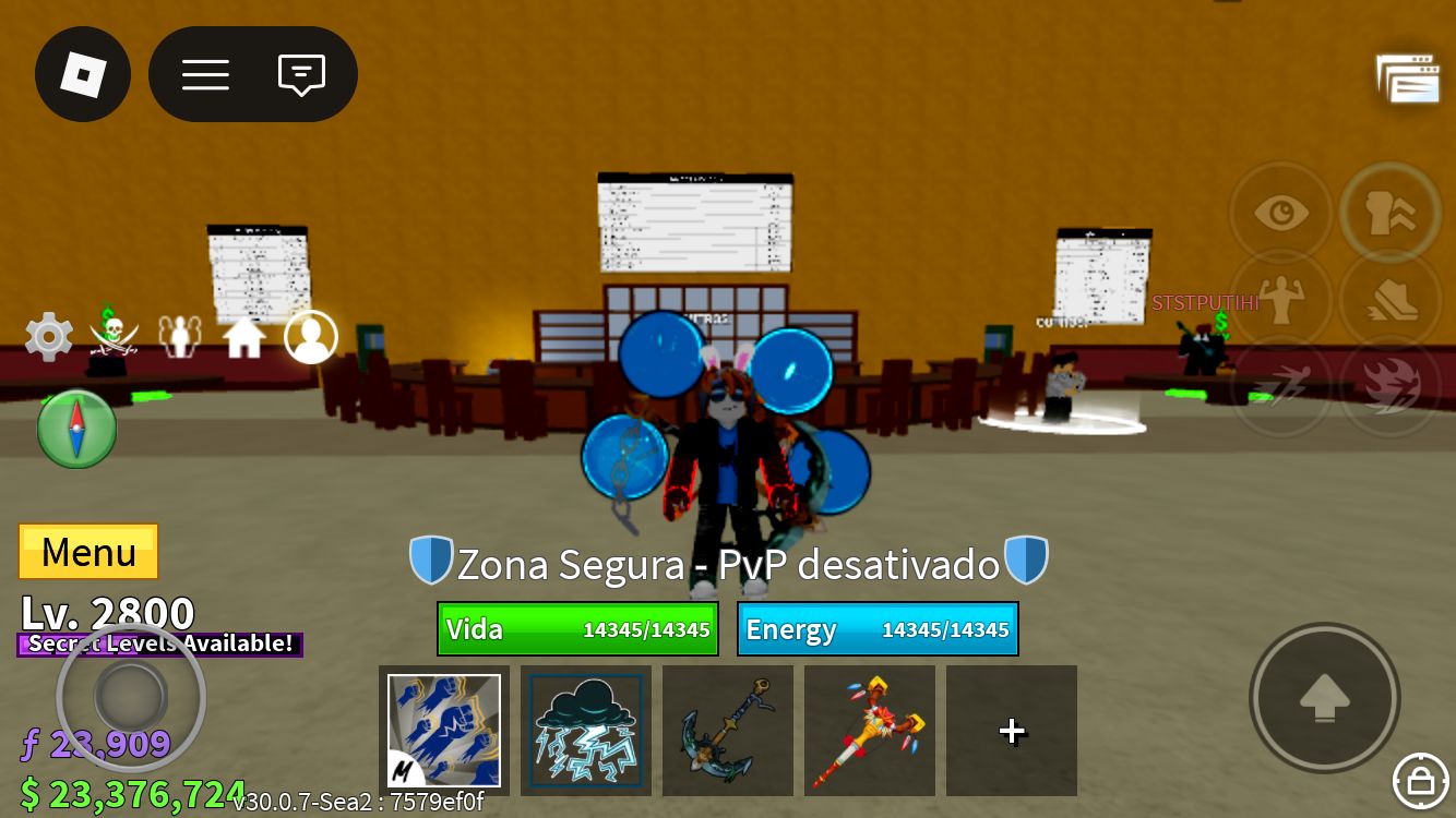 CONTA ROBLOX COM YORU -UPADA EM VÁRIOS JOGOS - VÁRIAS SKINS