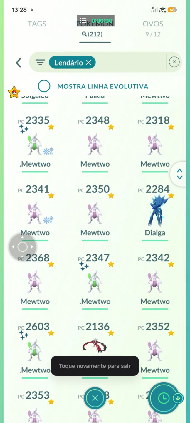 Venda de lendário no Pokémon e transformação de lendário e Pokémon na promoção..