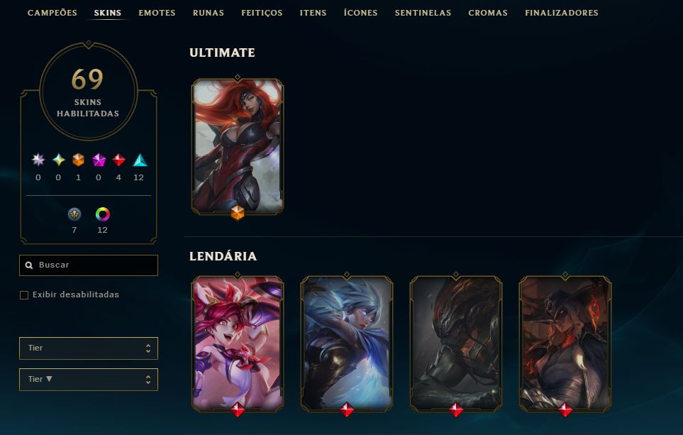 CONTA LOL DIAMANTE 4