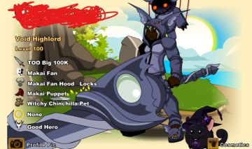 CONTA AQW 14 ANOS / 5 HARD FARMS + LVL 100