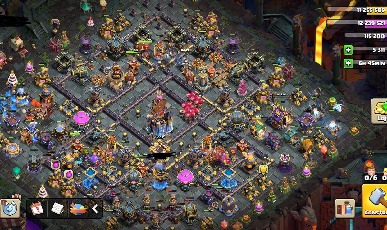 Conta CV 18 Semi-Full 5k gemas