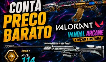 Conta valorant vandal arcane