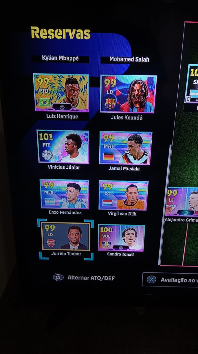 Conta Efootball Xbox/pc com Ono Shinji, Yamal, Forlan+tecnico Lampard