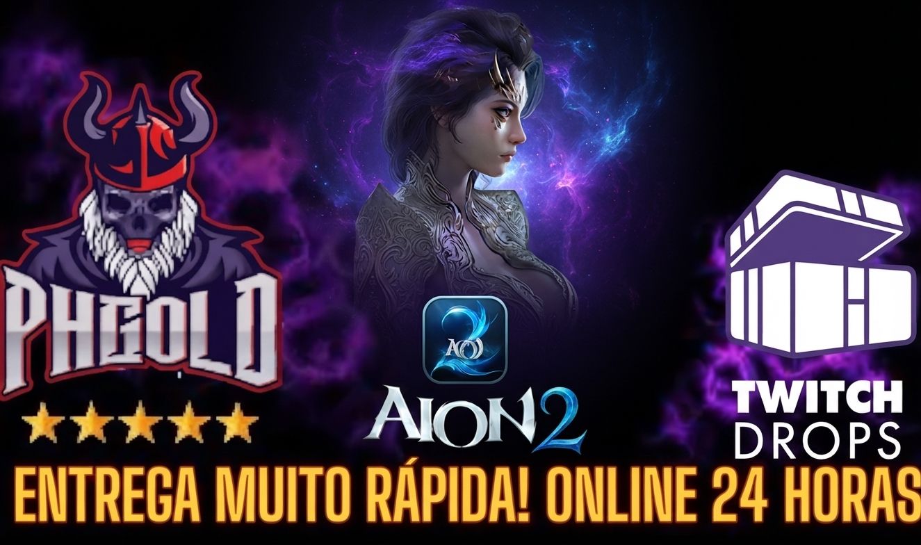 [MENOR PREÇO] AION 2 - AION2 - TWITCH DROPS - KINAH - ATENDIMENTO 24 HORAS!!!