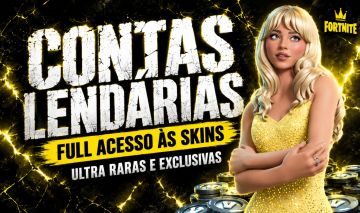 Conta com 45+ skins com Bruno mars, Sabrina carpenter, Robin e muito mais!