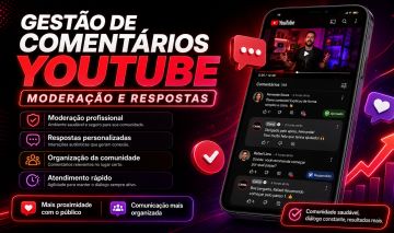 YOUTUBE | COMENTÁRIOS PERSONALIZADOS | VOCÊ ESCREVE | ENTREGA RÁPIDA