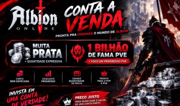 CONTA ALBION ONLINE FULL ACESSO EMAIL + SENHA , VARIEDADES DE SKINS !!