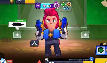 CONTA BRAWSTARS 103 BRAWLERS, 56K DE TROFÉU, 300+ GEMAS, ANTIGA COM SKINS RARAS