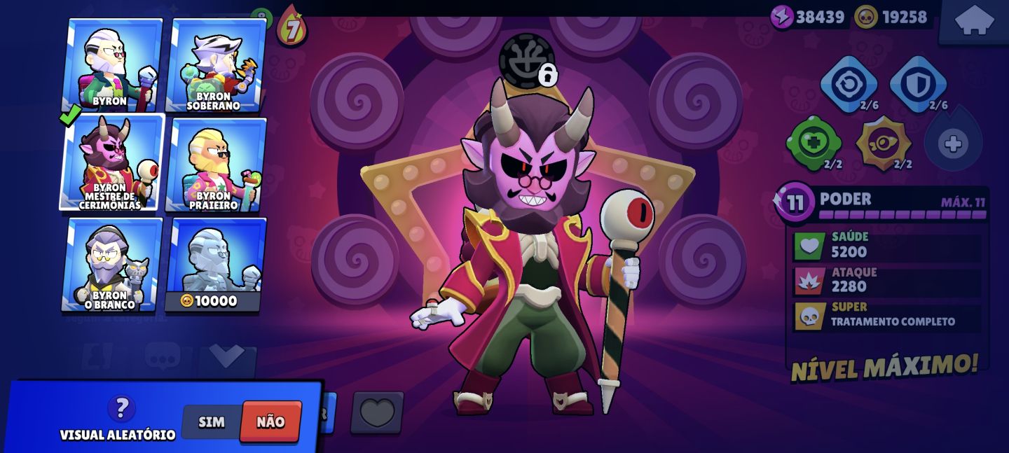Conta Brawl Stars 13k+ Troféus | 72 Brawlers | Vários Power 11