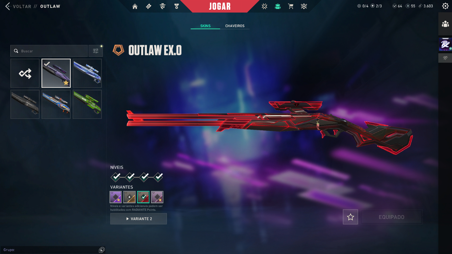 ACC DE VALORANT COM CHAMPIONS 2026, PCT KURONAMI - 2K GASTO VALOR NEGOCIÁVEL!!!