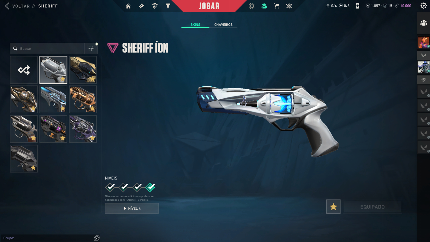 Conta ascendente full acesso com +8k em skins