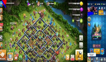 CONTA RARA CLASH OF CLANS cv14 + CONTA CLASH ROYALE 10K troféus