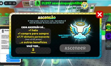 Sell lemons Conta / Evolução 5 + 2 Ascends + UFO/Sewer Key