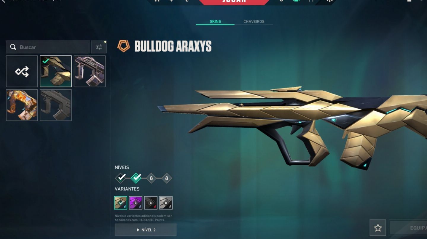 CONTA VALORANT | CHAMPIONS 25 | FACA XENOCAÇADOR + DIVERSAS SKINS