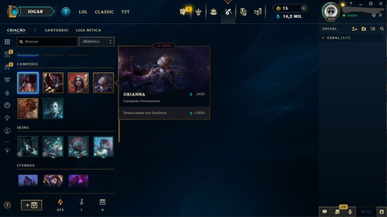 CONTA LV 354 MAIN LEE SIN