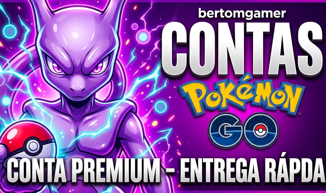 CONTA PREMIUM POKEMON GO - ENTREGA RAPIDA - MELHOR PREÇO DO SITE! - MEWTWO SHINY