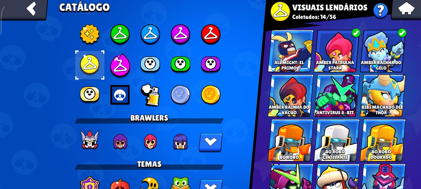 Conta BRAWL STARS 76K