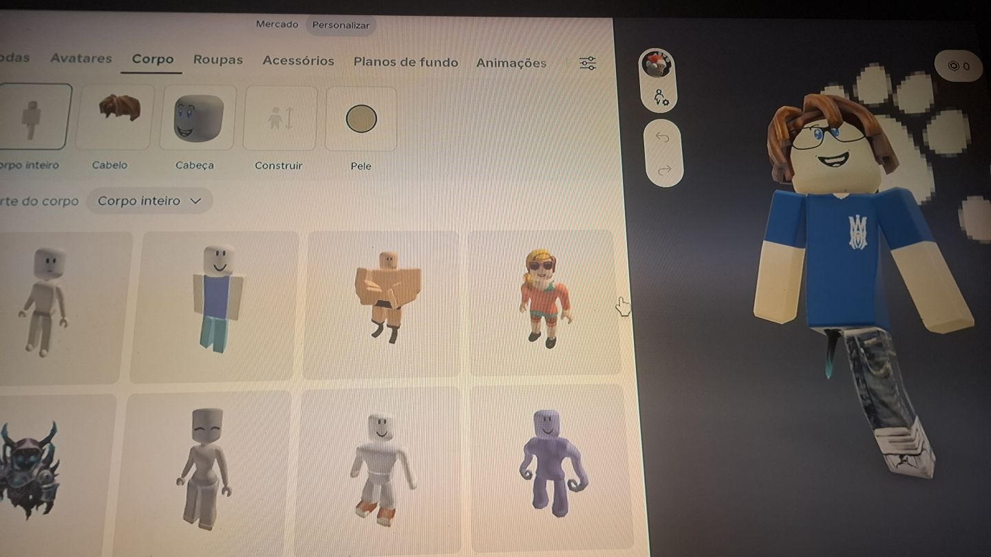Conta com korblox