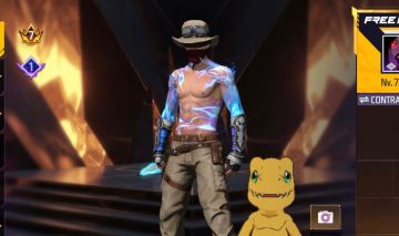 CONTA FREE FIRE PRIME 7 COM RAGNAROK