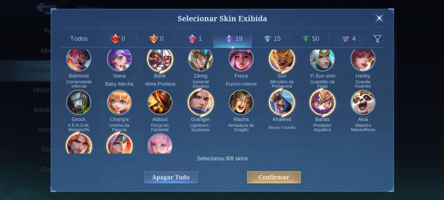 Conta Insana FULL Skin do Barats, e Sun Lunar Fest