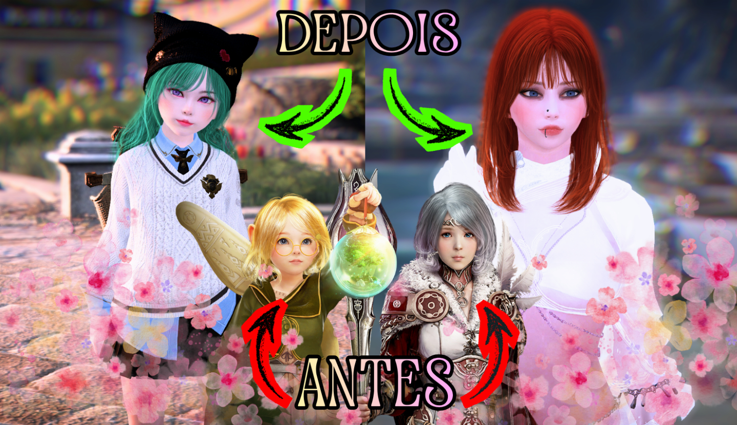 PERSONALIZAÇÃO DE PERSONAGEM [QUALQUER CLASSE] BLACK DESERT