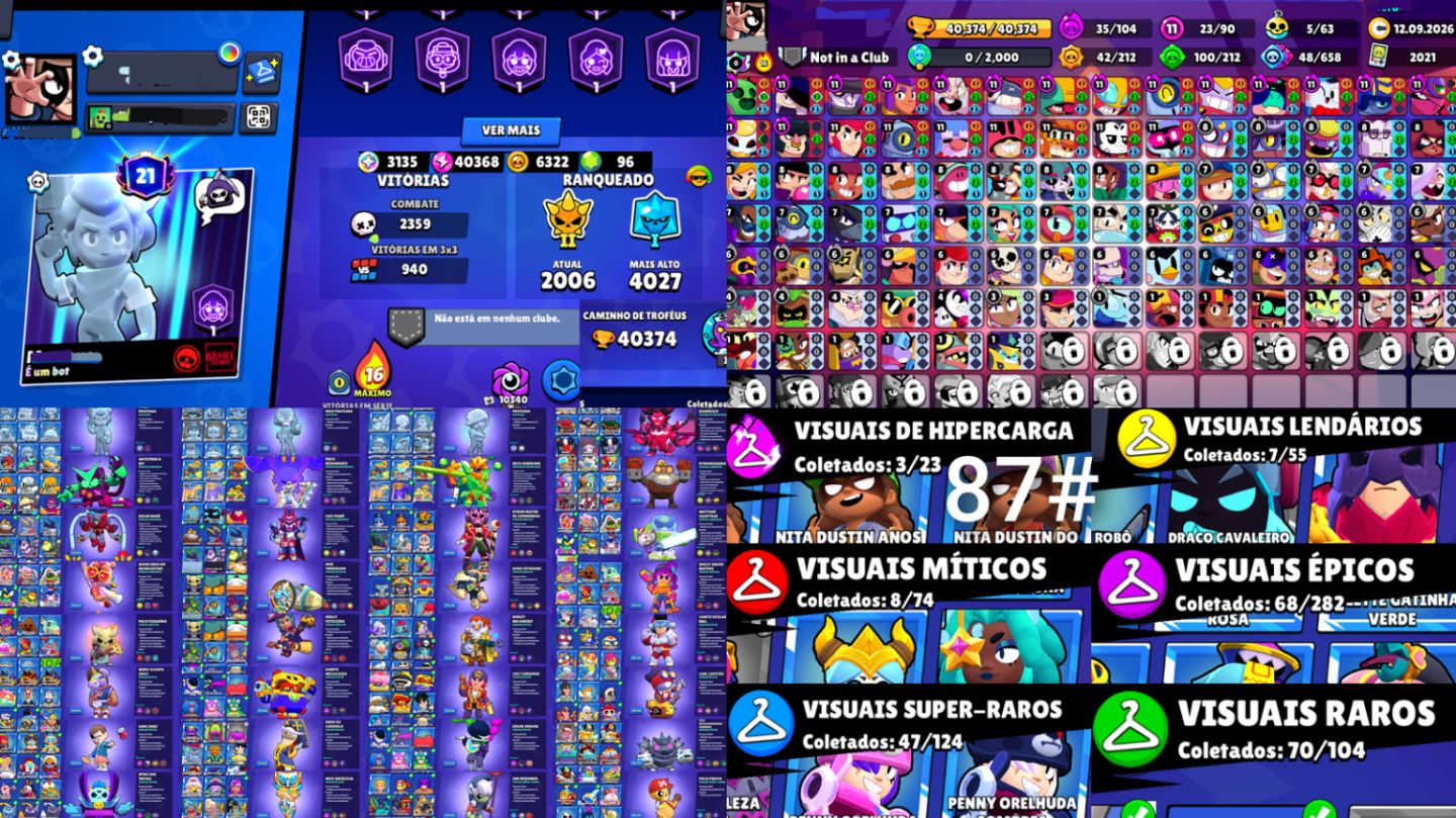 [90% OFF] CONTAS DE BRAWL STARS FULL ACESSO - ENTREGA AUTOMATICA - MELHOR PREÇO