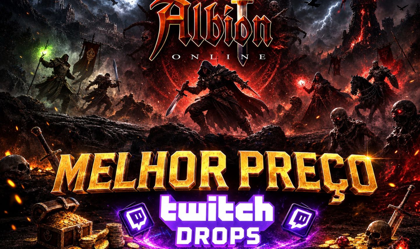 [MELHOR PREÇO] Albion Online - Twitch Drops - 24 horas online
