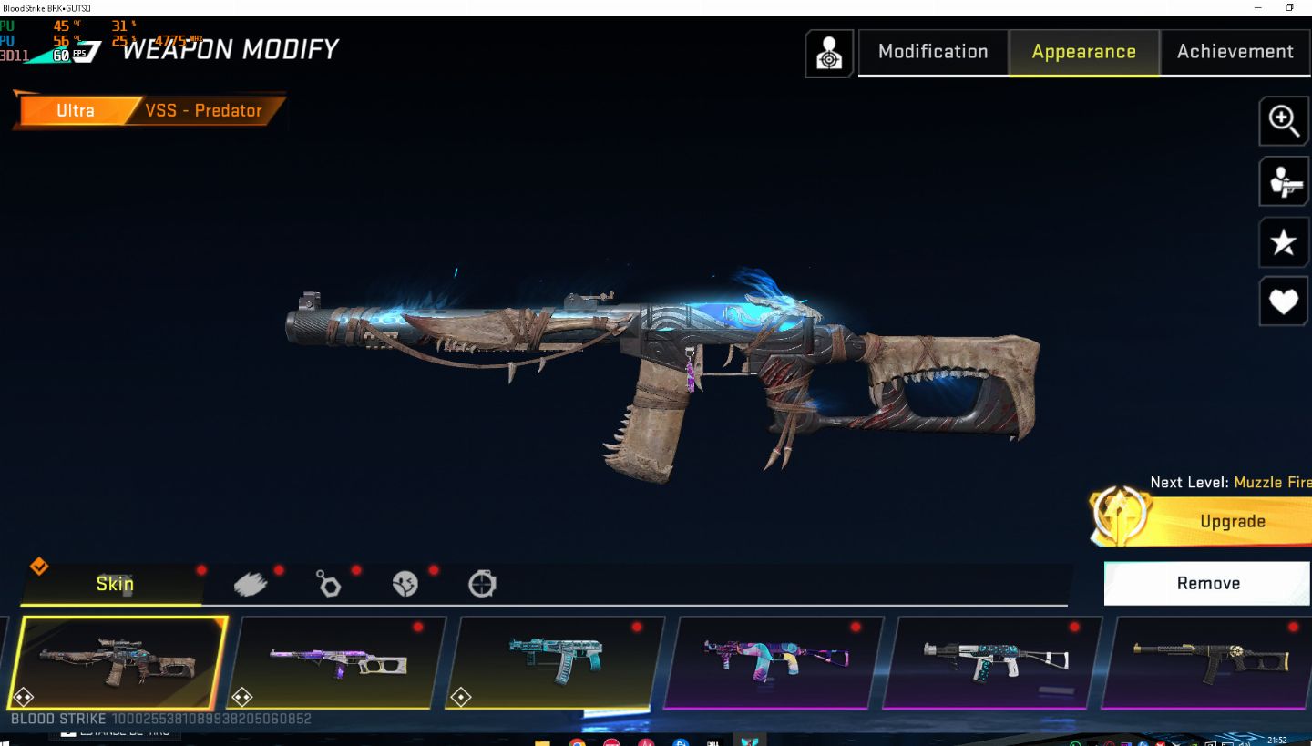 Blood strike CONTAA COM BASTANTE SKINS, OTIMA PARA COMEÇAR! (PREÇO NEGOCIAVEL)