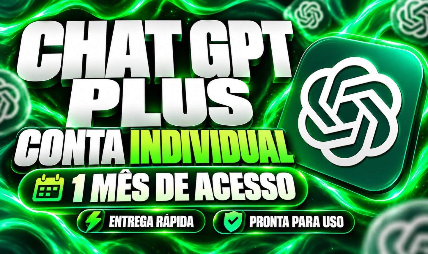 ChatGPT Plus Conta Individual - 1 Mês de Acesso