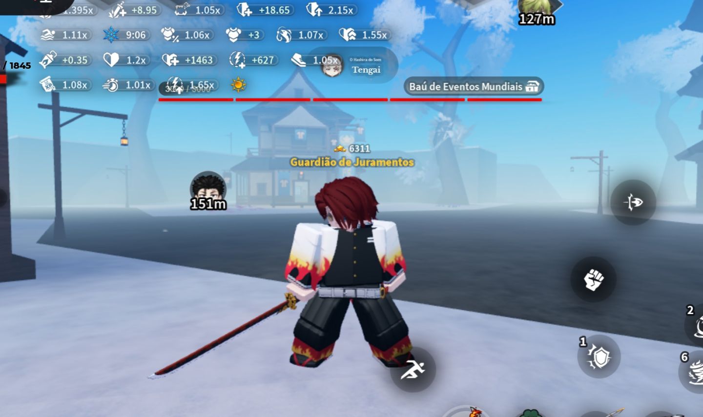 Conta Project slayers 2 clã KAMADO