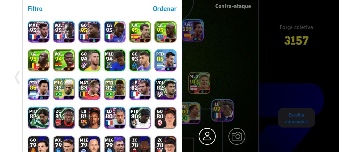 CONTA ABSURDA EFOOTBALL PACK DO BRASIL COMPLETO PACK DA FRANÇA + FERRAN TORRES