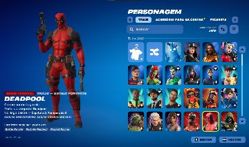 CONTA FORNITE RARA + JOGOS DA EPIC (MUITAS SKINS DE PARCERIA E TRYHARDS)