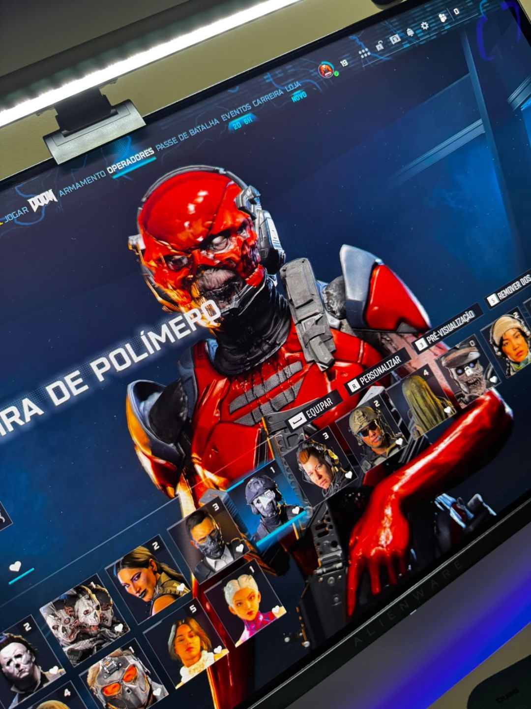 CONTA WARZONE COM PACOTES RAROS - VALERIA POSSUIDA - URZIGUISTAO - MICHAL MYERS